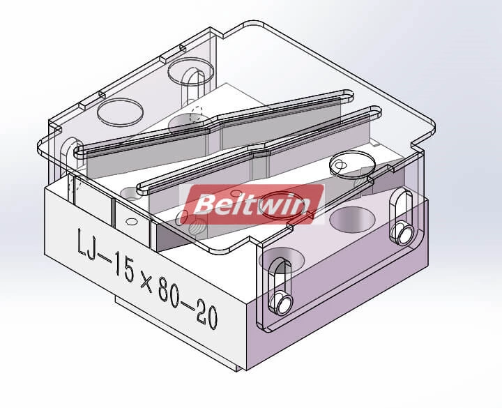 Conveyor Belts Fingers punching machine  Cutting Machine TC1000