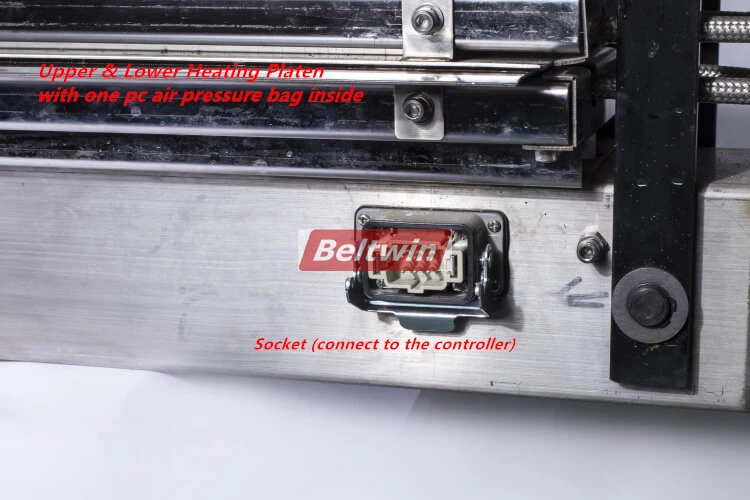 Water Cooling Belt Splice Press Stainless Steel Body PB600-1600