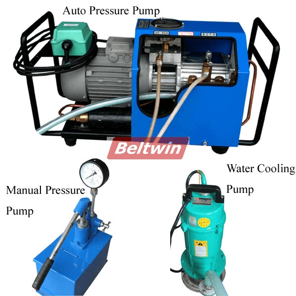 Heavy Duty Sectional Hot Vulcanizing Press with Water Cooling System