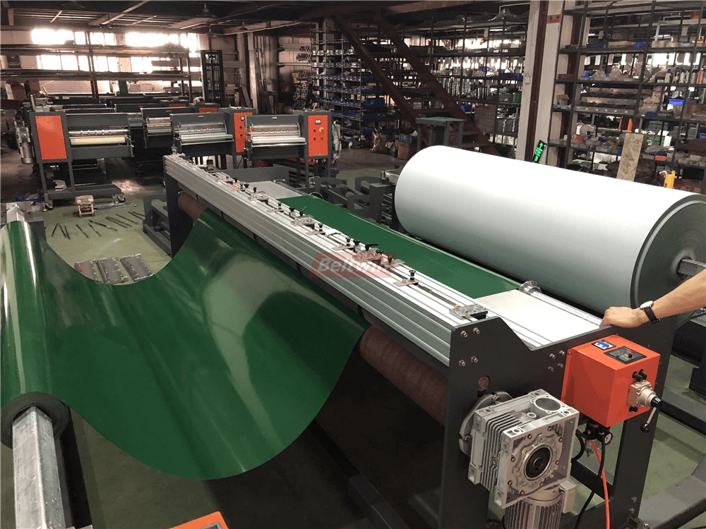 Conveyor Belt Slitter with Winder & Rewinder (Improve version)