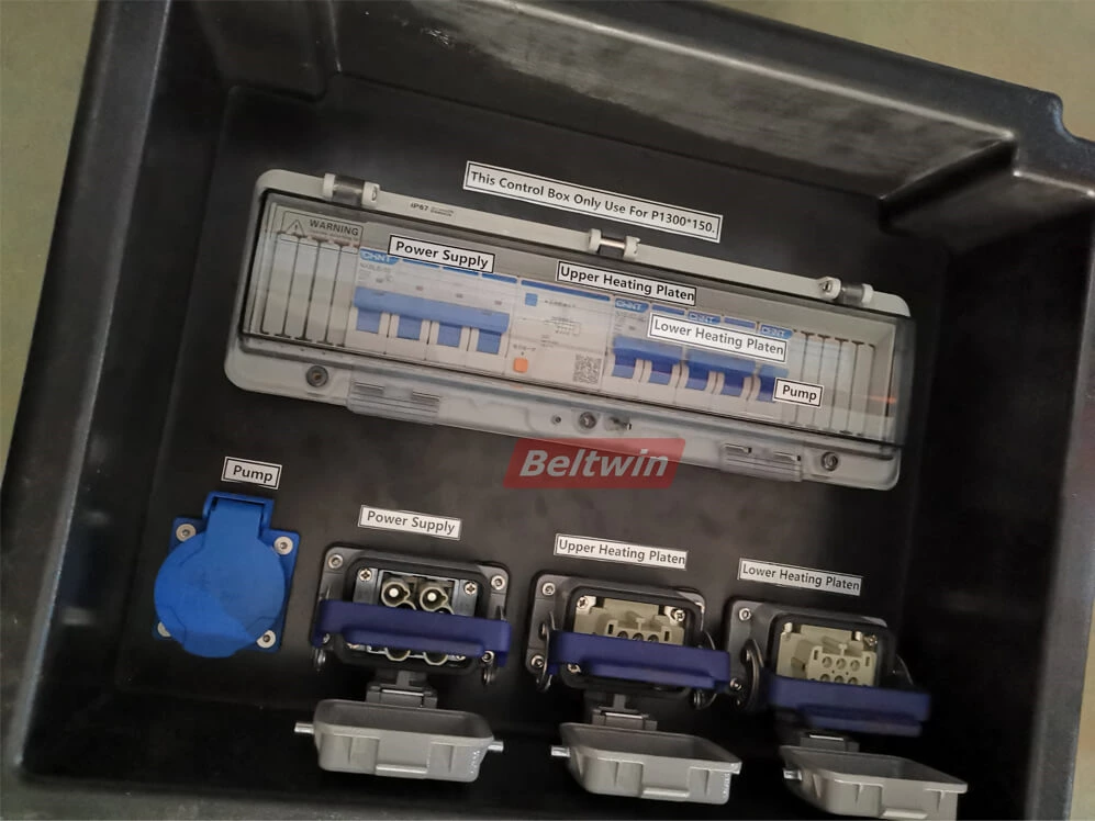 PVC PU Belt Water Cooling Press (Aluminum Alloy Body) PC2100-4200