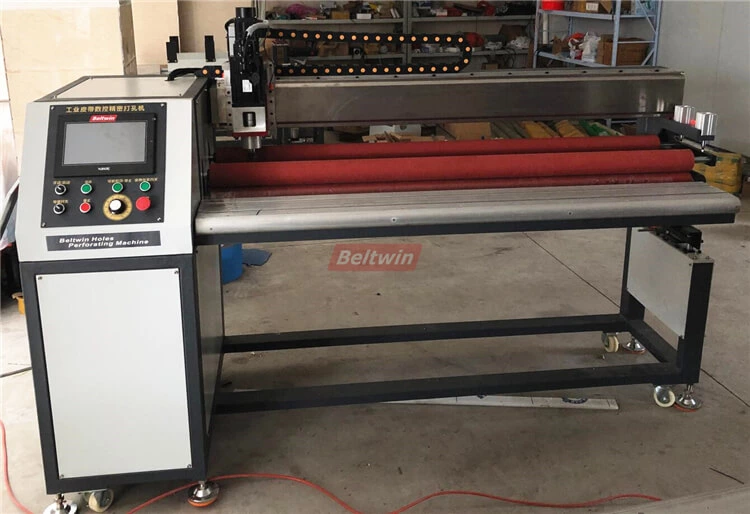 1500/2600mm Wide Belt Perforating Machine
