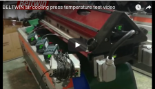 Temperature Testing of the Air Cooling Press