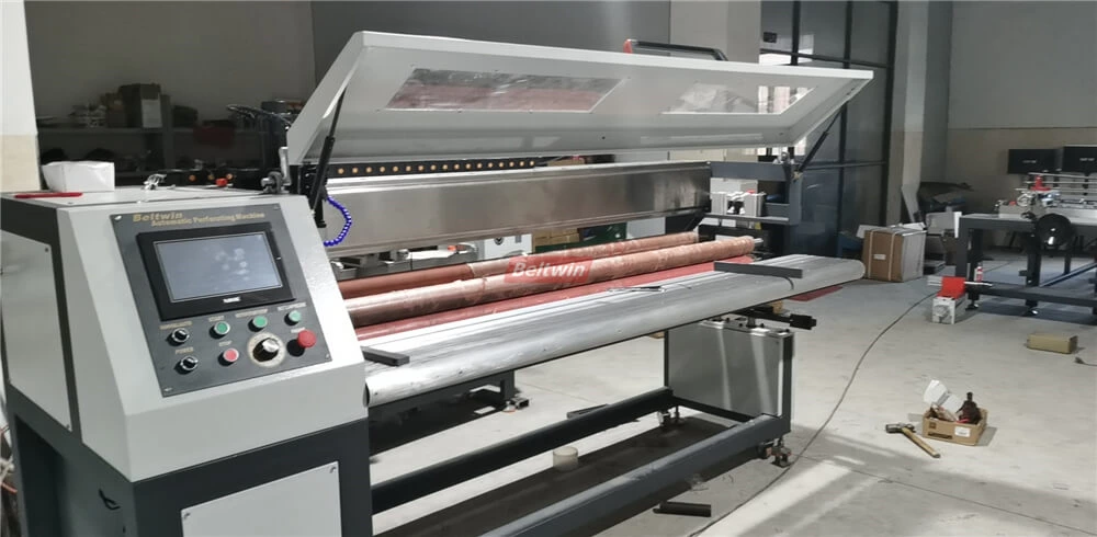 2000mm Automatic Perforating Machine With Protection Cover