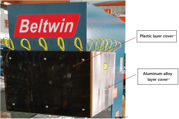 QA-1000H 800mm High Frequency Belt Welding Machine For Belt V-Guide/Cleat/Sidewall