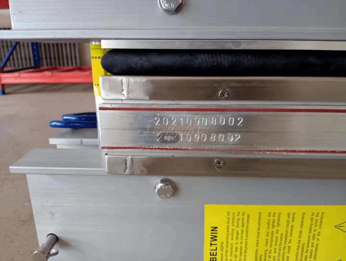 2 Sets Vulcanizer Delivery Picture–1200mm width with heat plate size 690*1380mm And 1400mm width with 1220*1600mm