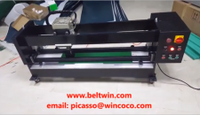 Automatic PVC PU belt finger puncher cutting machine