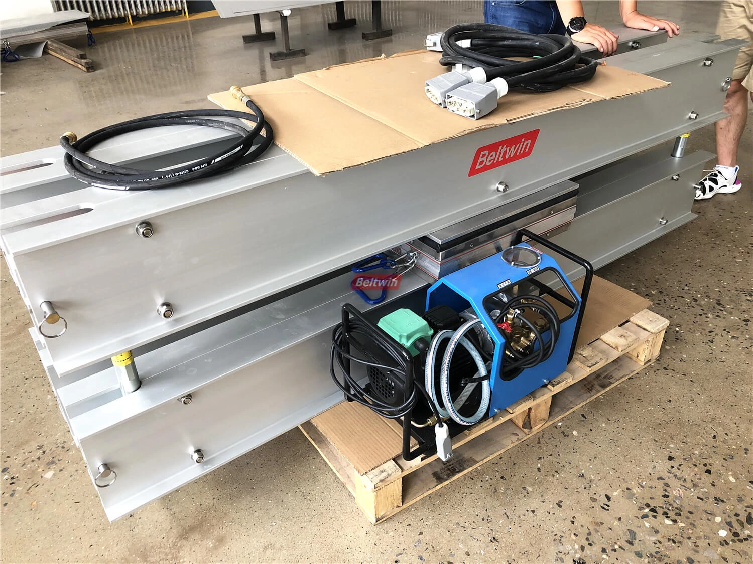 Beltwin Rubber Belt Repair Vulcanizer For 1600mm Belt