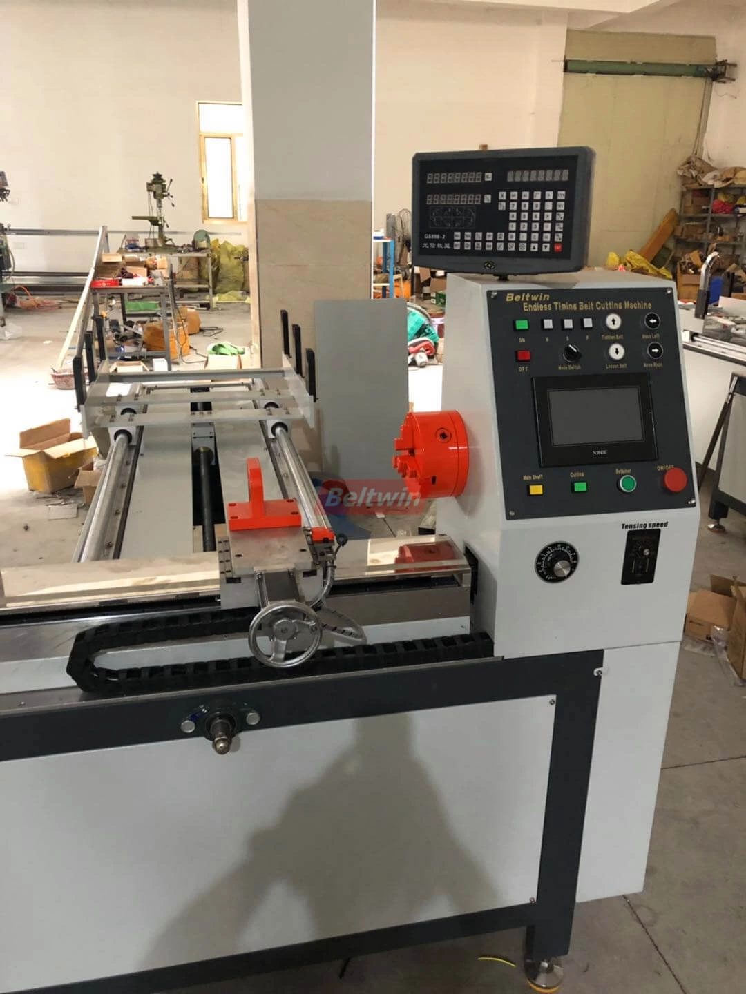 Automatic Timing Belt Cutting Machine With Double Power 120V/220V