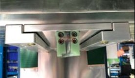 Fix The Cleat/Sidewall Mold On Upper Platen Of High Frequency Machine