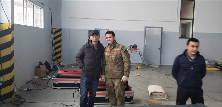 Provide Equipment Training For Uzbek Customers