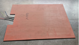 Vulcanizer Silicone Heating Element