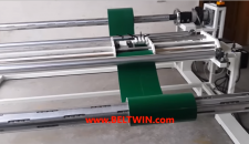 Conveyor Belt Slitter with Winders For PVC/PU belt