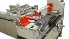 Endless timing belt slitter machine