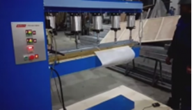 Welding machine for splicing PTFE belt