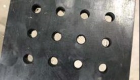 Drill Holes On Rubber Belt (Thickness:9.5/11/12/16mm) By Beltwin Perforating Machine