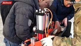 Training In Uzbekistan For Pneumatic Finger Puncher