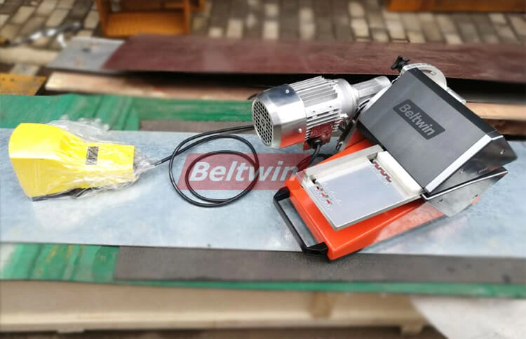 Beltwin PVC/PU Belt Process Machines Delivery to Canada (Belt Separating/Finger Punching/Jointing)