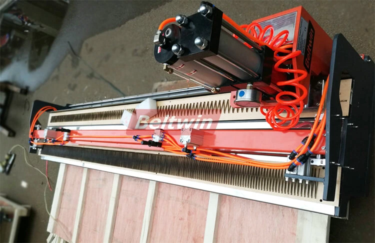 Beltwin PVC/PU Belt Process Machines Delivery to Canada (Belt Separating/Finger Punching/Jointing)