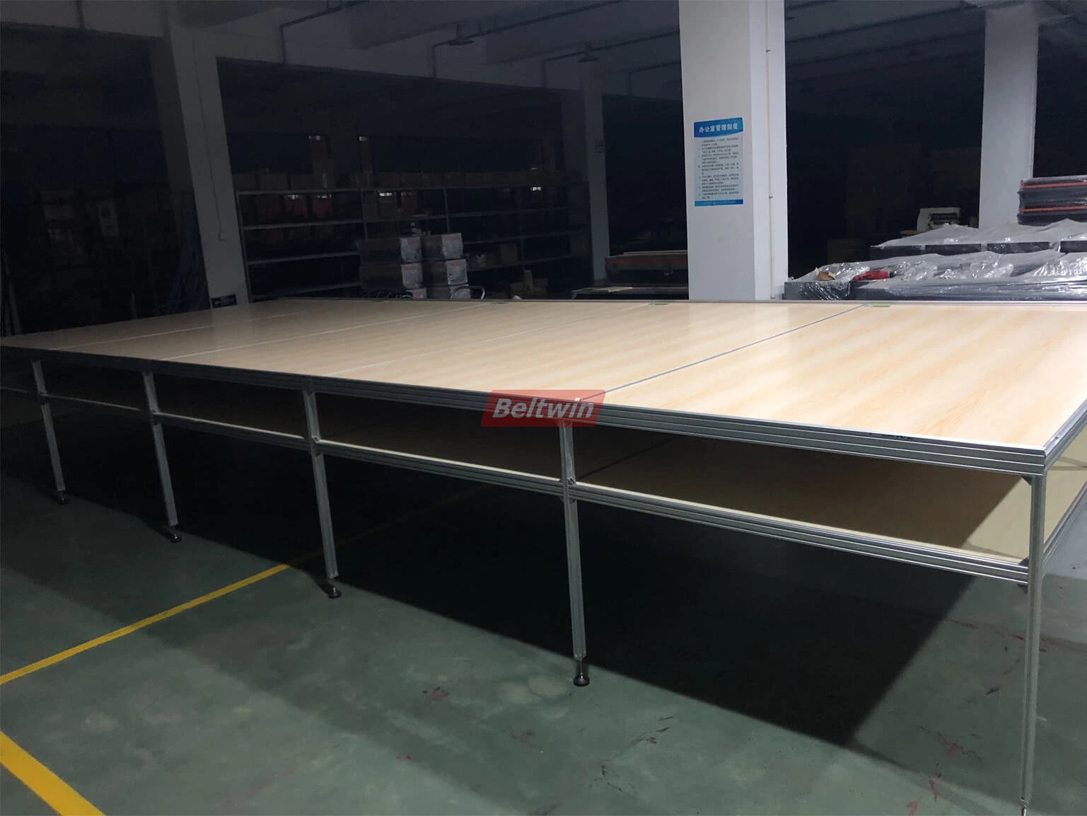 Beltwin 2.5 Meter Width Convoyer Belt Workbench , Can Customized.