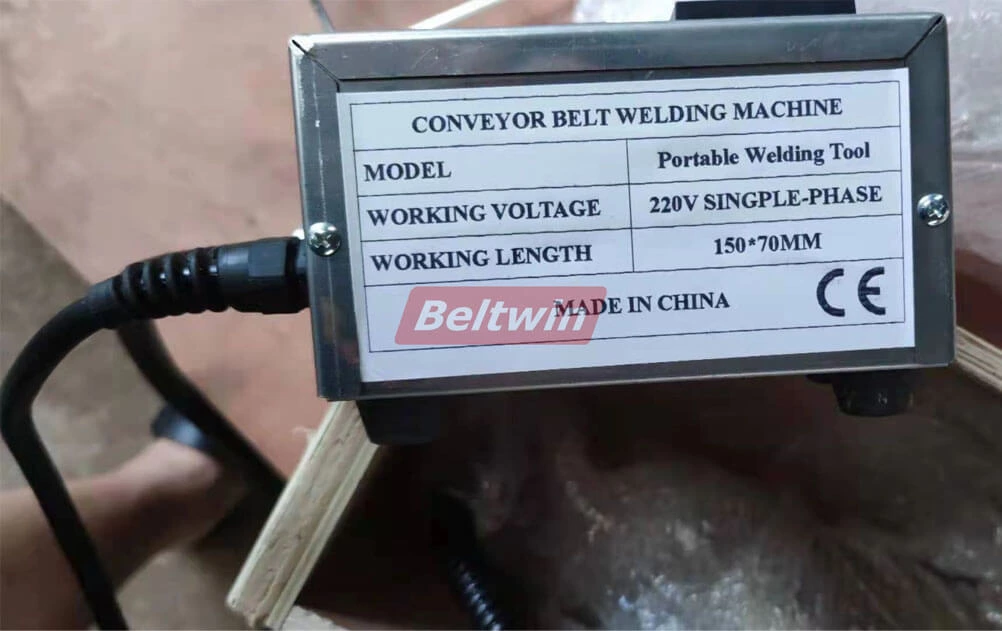 Portable Hot Joint Press for PTFE Teflon Belt Welding Iron