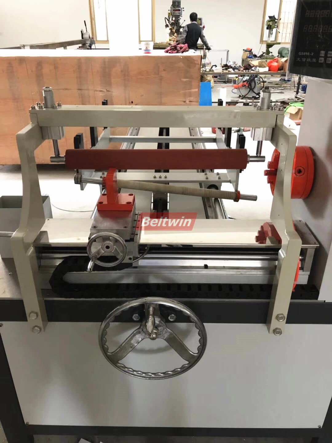 Beltwin Timing Belt Cutting Machine Cut 0.13mm Thickness Belt To Be 2mm Width Belt