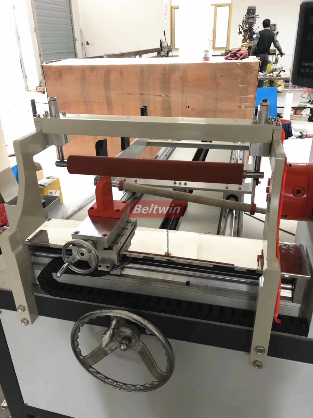 Beltwin Timing Belt Cutting Machine Cut 0.13mm Thickness Belt To Be 2mm Width Belt