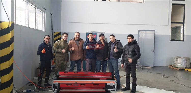 Provide Equipment Training For Uzbek Customers