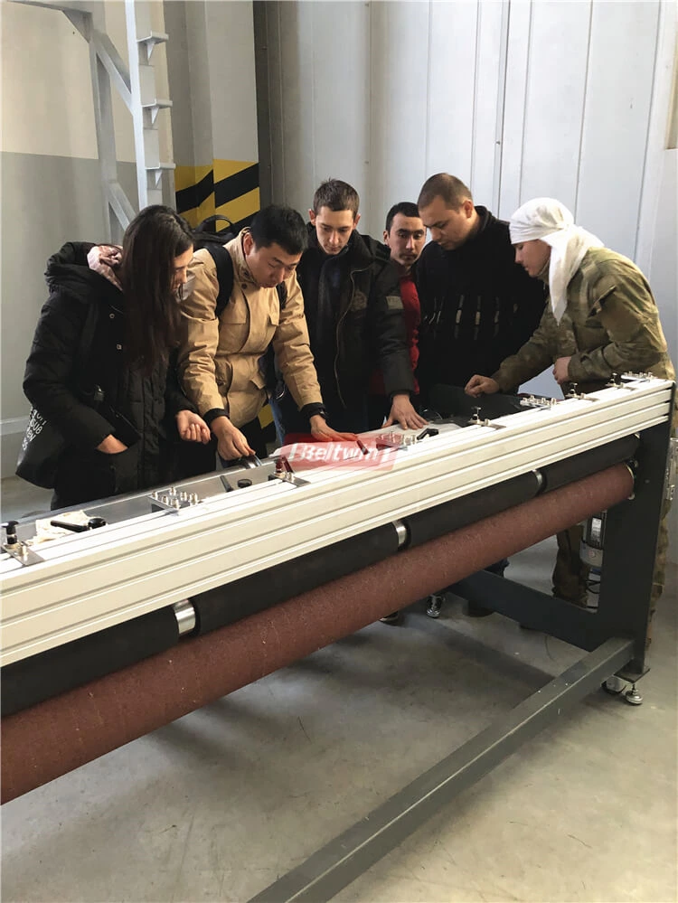 Provide Equipment Training For Uzbek Customers