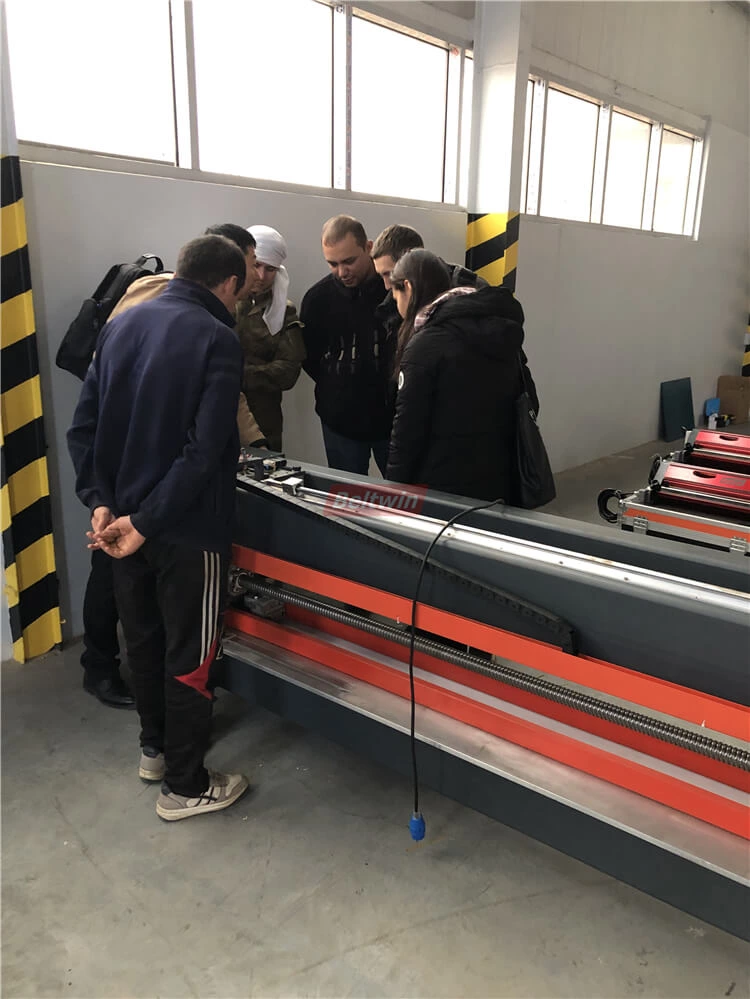 Provide Equipment Training For Uzbek Customers
