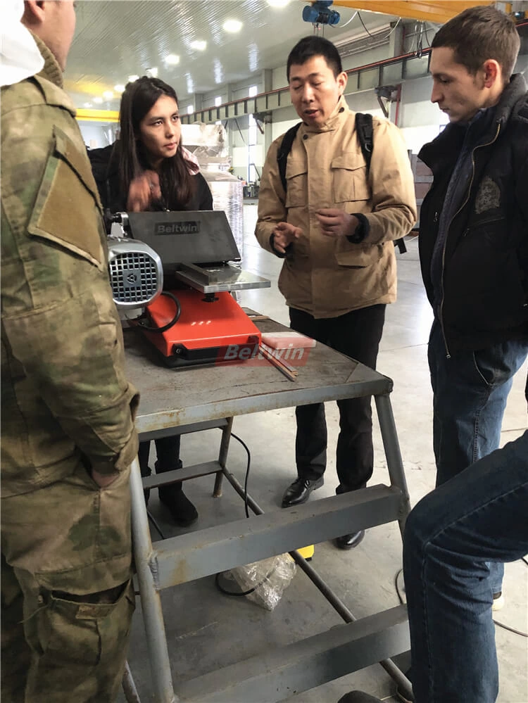 Provide Equipment Training For Uzbek Customers