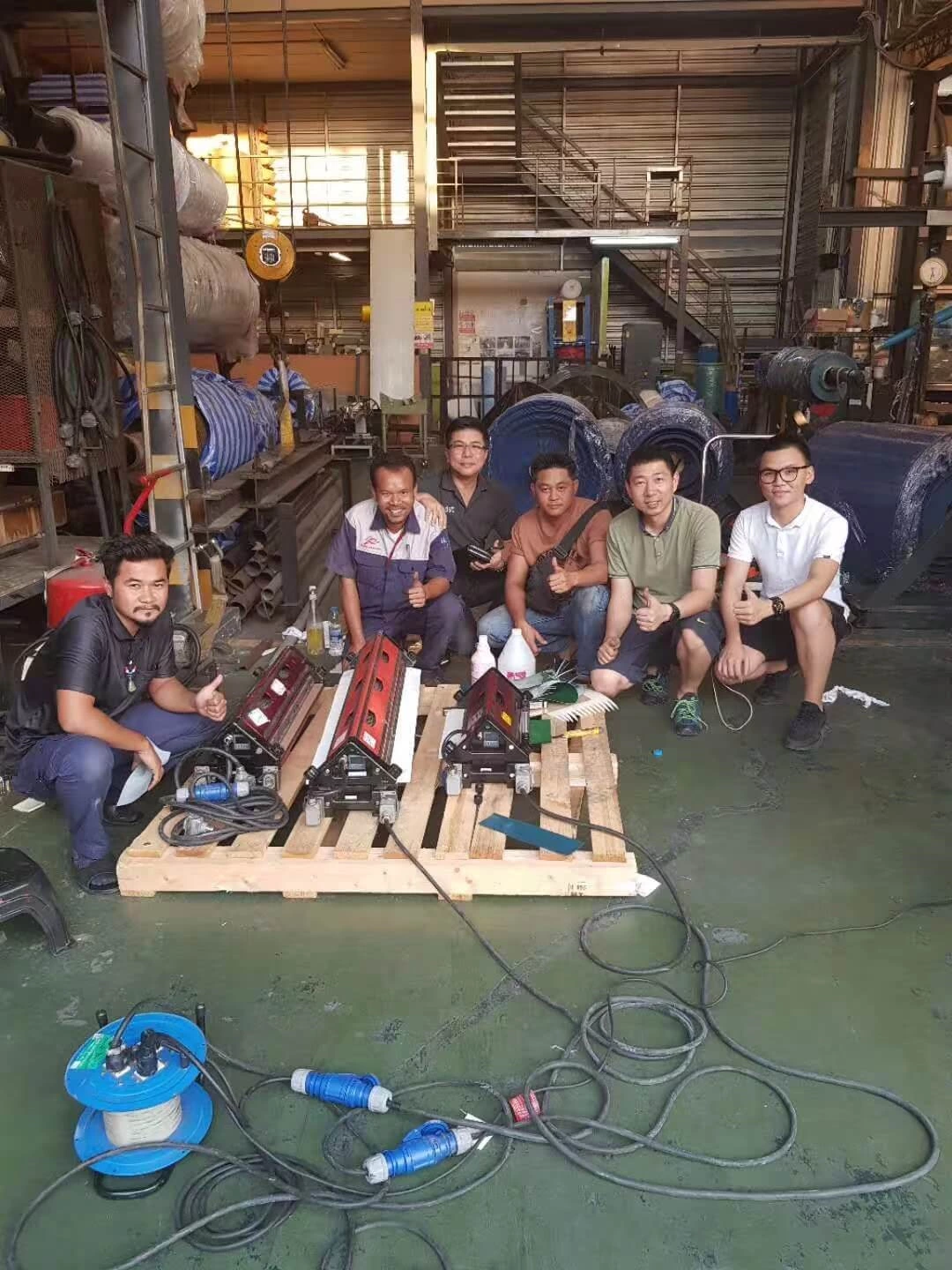 Thailand Trip 2019: Customer In Thailand Feedback For Air Cooling Press Day 6