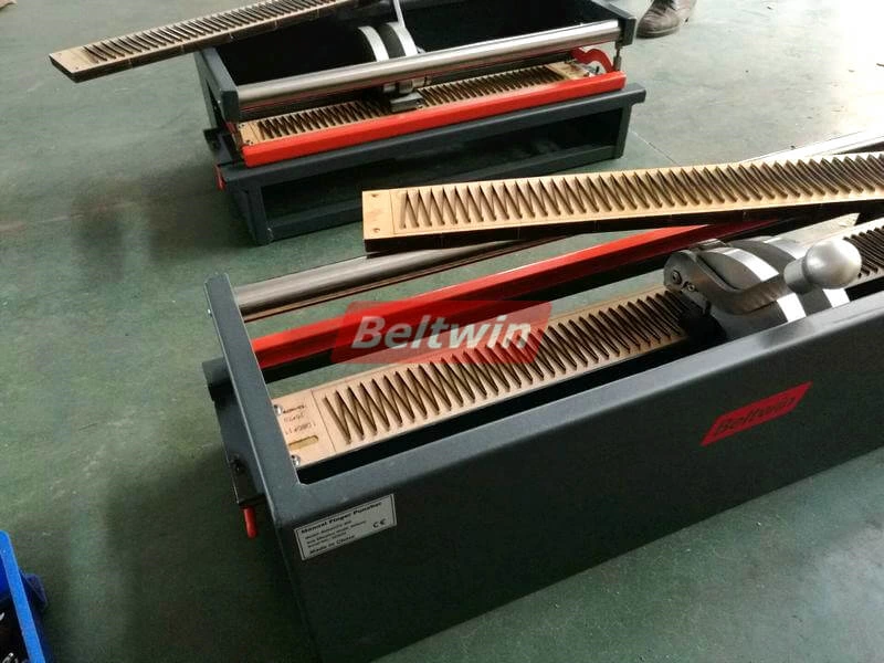 Beltwin manual finger puncher,belt slitter 600 and ply separator well finished,urgent delivery to Australia!!