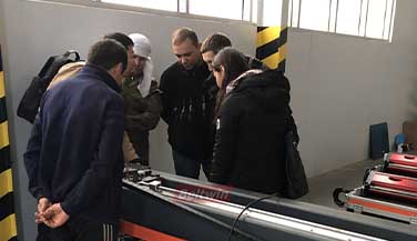 Provide Equipment Training For Uzbek Customers