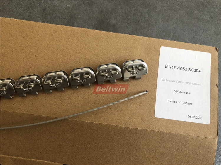 MR Series Stainless Steel Staple Conveyor Belt Fastener