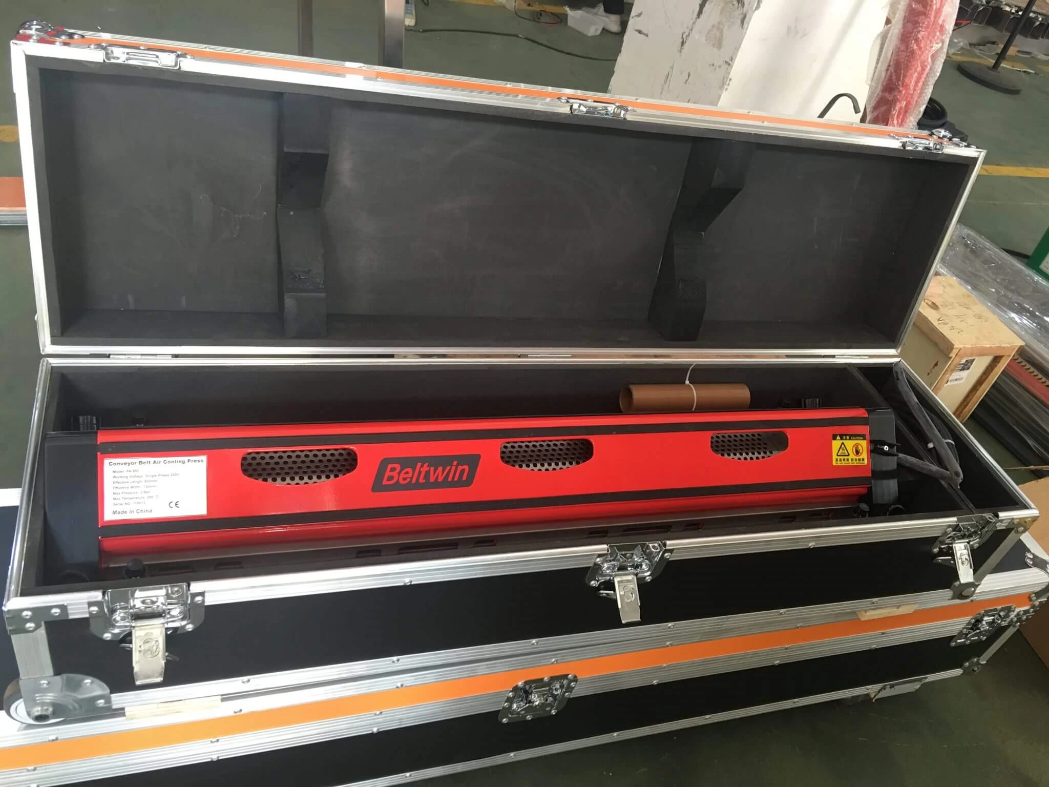 PA900 & PA1500 Air Cooling Press Delivery To Germany