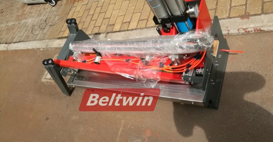 Pneumatic finger puncher 1600mm and water cooling press 600 deliver to Pakistan