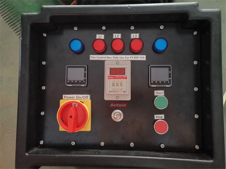 Water Cooling Belt Splice Press Stainless Steel Body PB600-1600