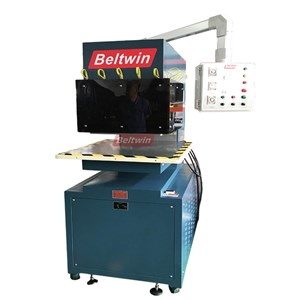 QA-1000 700mm High Frequency Belt Welding Machine For Belt V-Guide/Cleat/Sidewall