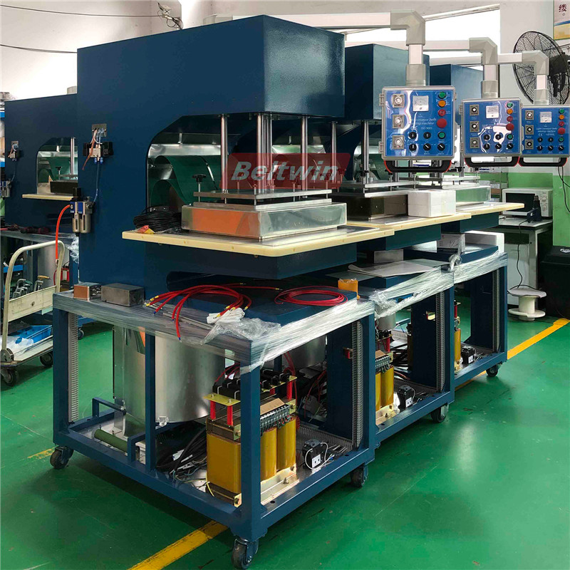 12KW High Frequency Belt Welding Machine for belt cleat, V Guide, sidewall