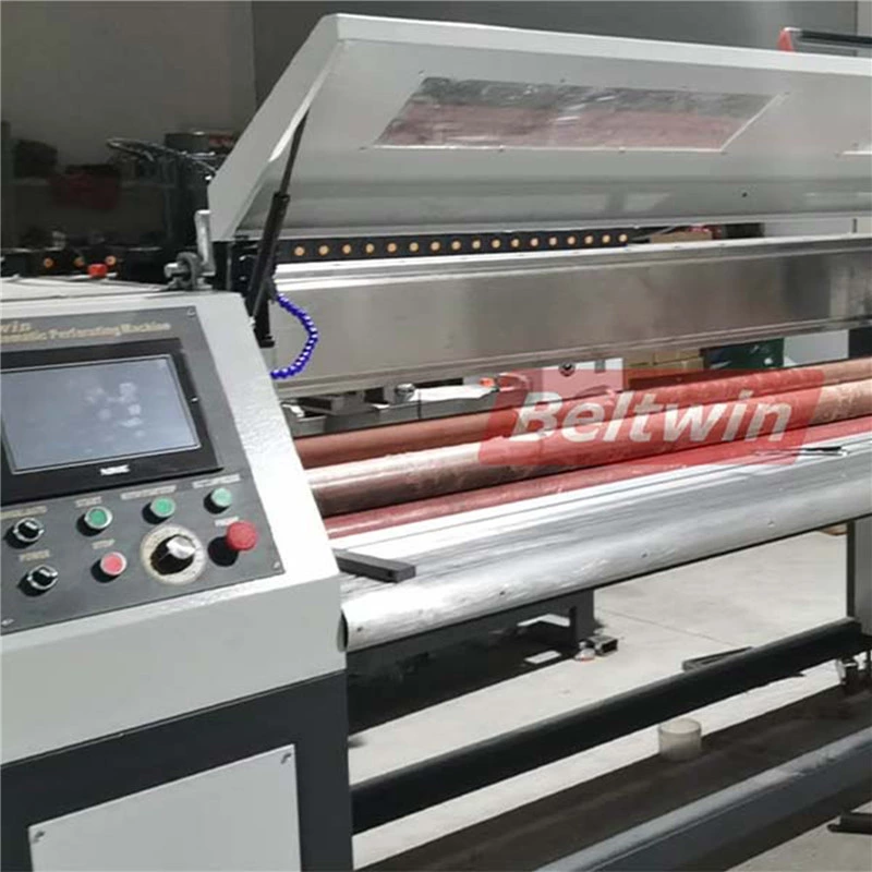 2000mm Wide Conveyor Belt Perforating Machine for PVC PU Rubber Belt