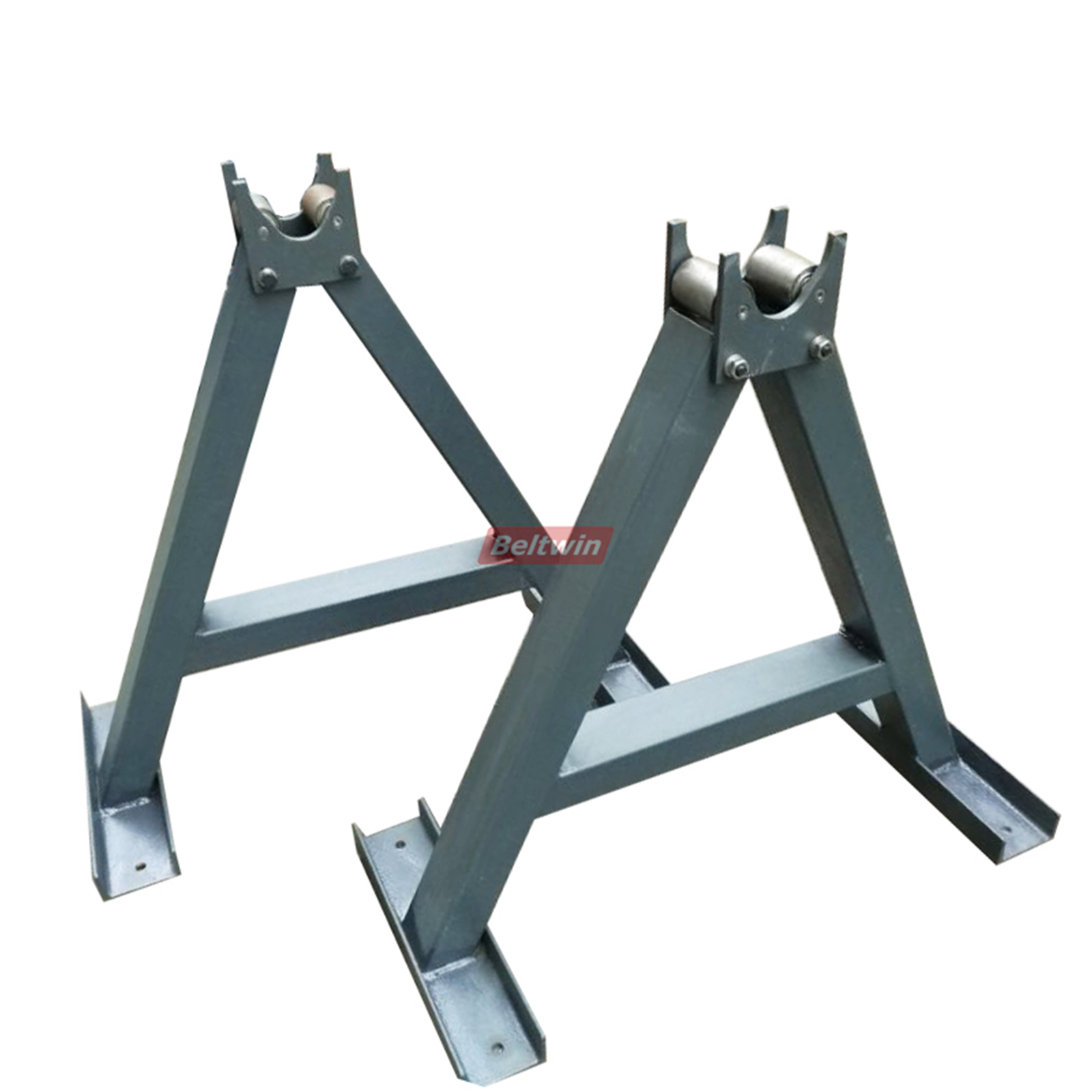 A Type Stand for PVC PU Conveyor Belt Roll