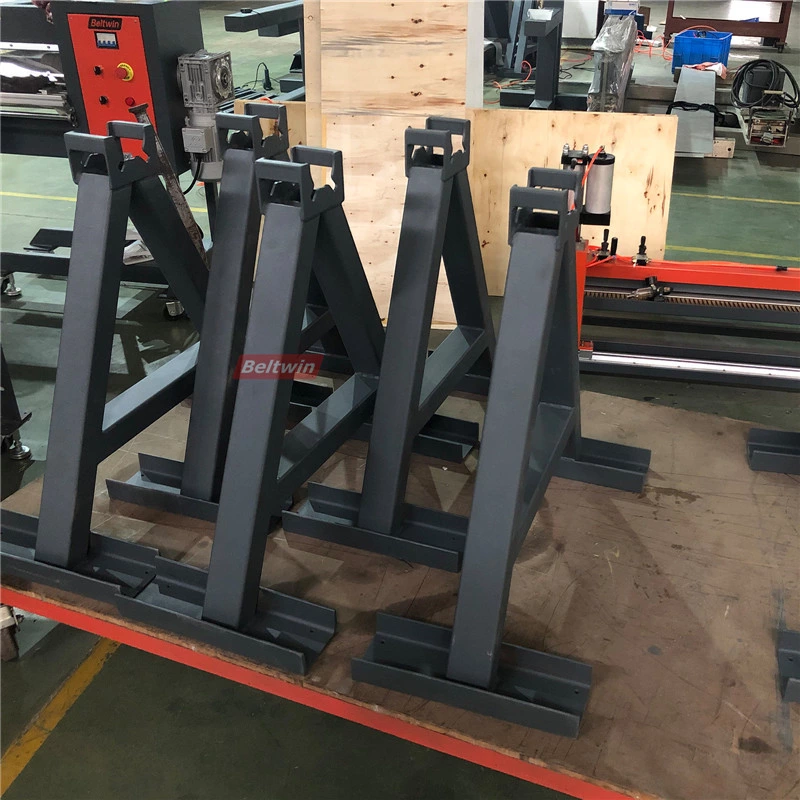 A-Type Conveyor Belt Roll Stand Used with PVC PU Conveyor Belt Cutting Tool