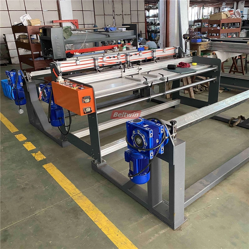 Conveyor Belt Slitter with Winder & Rewinder (Improve version)
