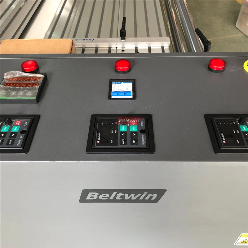 Conveyor Belt Slitter with Winder & Rewinder (Improve version)