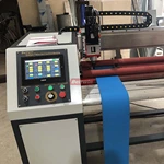 Overall Appearance of EP Rubber Conveyor Belt Perforating Machine - Suitable for 1000-2000mm Wide Belts