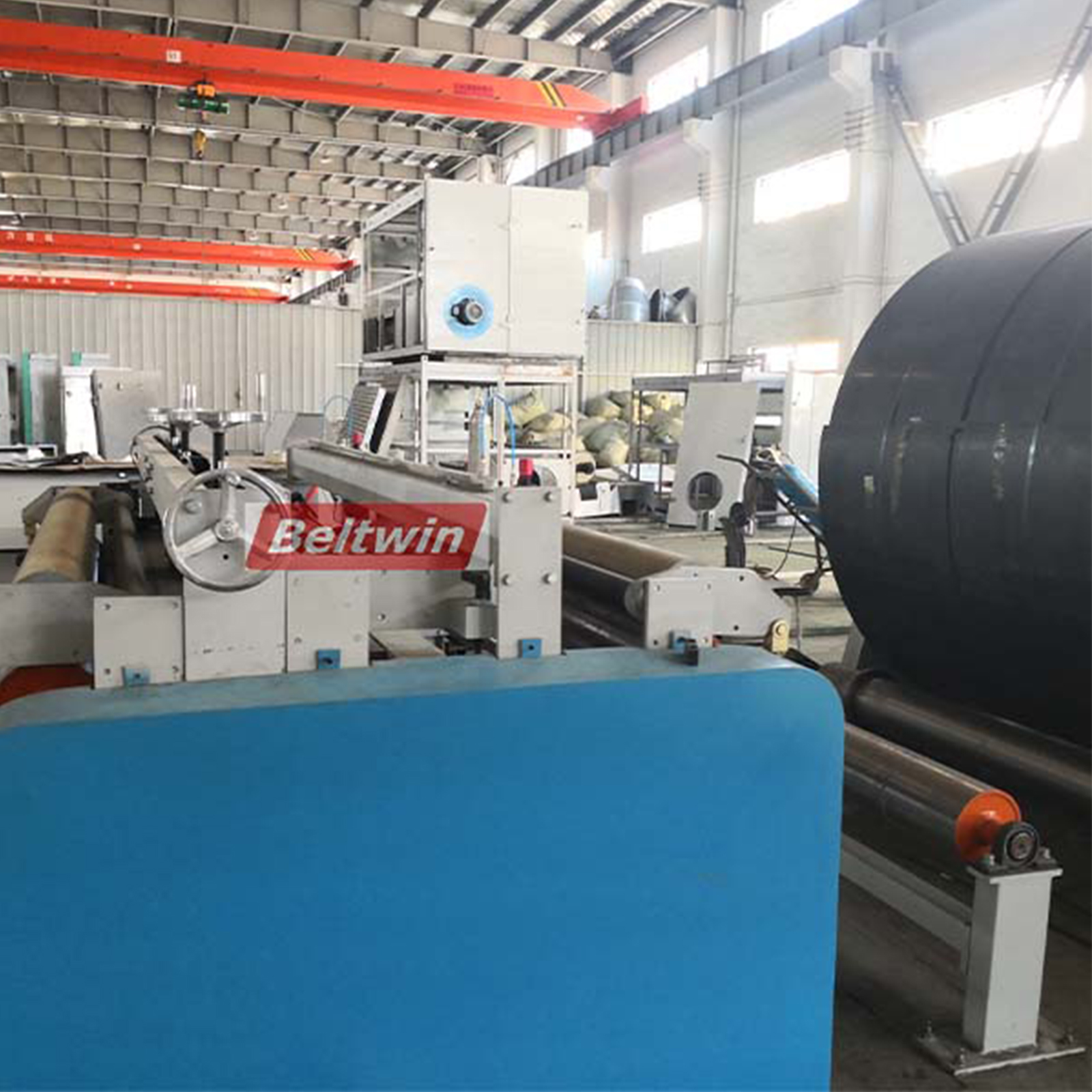 Winder and Rewinder for Rubber Belt Cutting Equipment