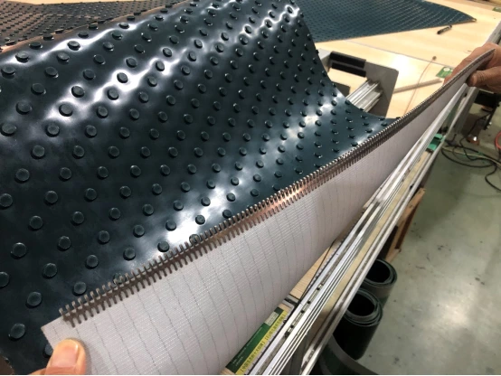 How to splice round stud pvc conveyor belt