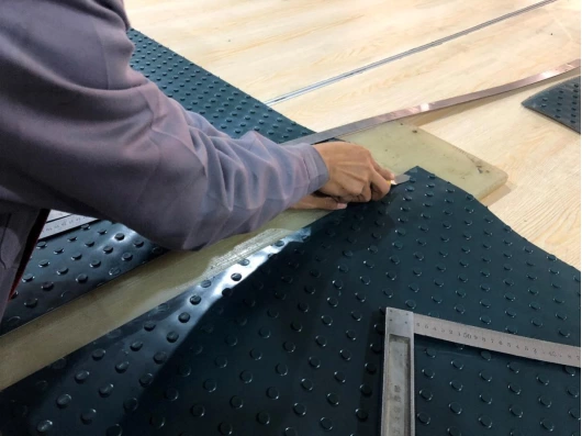 How to splice round stud pvc conveyor belt