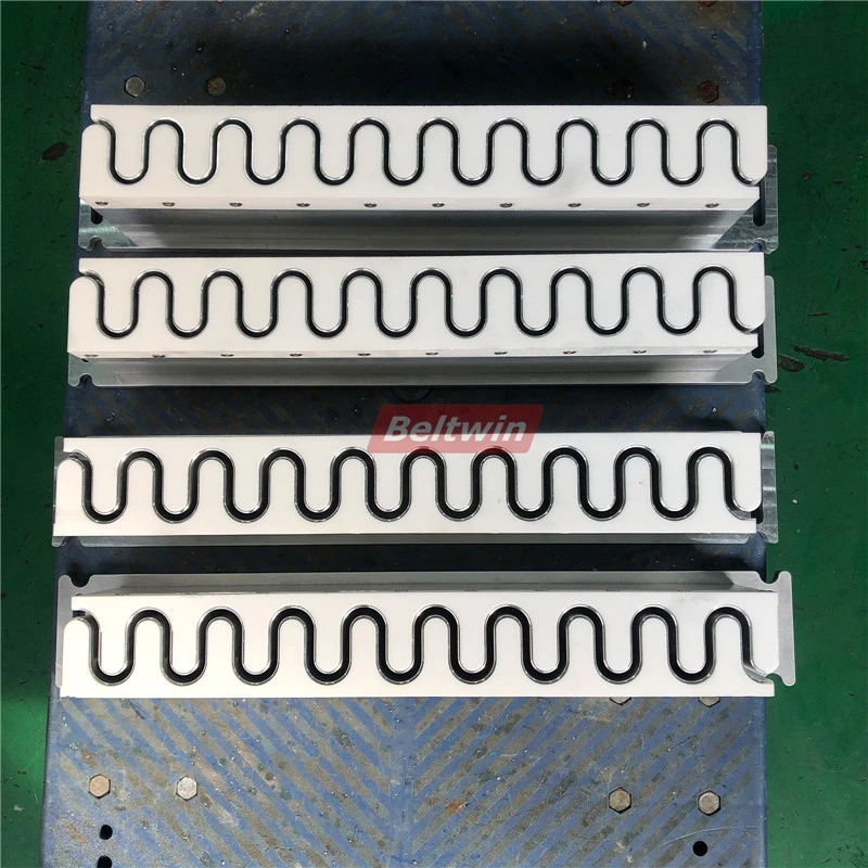 Molds of Conveyor Belt Cleats Guide, Sidewall and Profiles for High Frequency Belt Welding